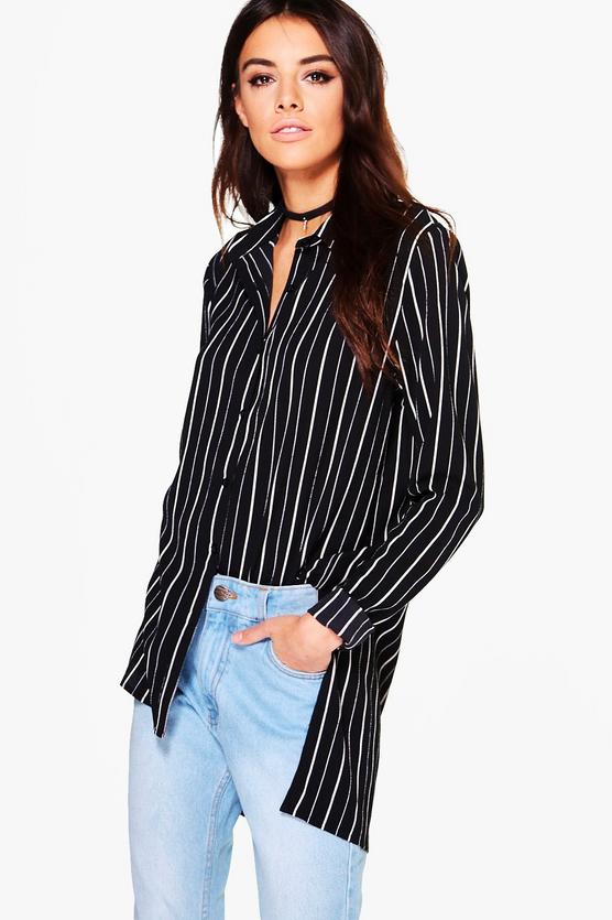 Lacey Ladies Striped Shirt